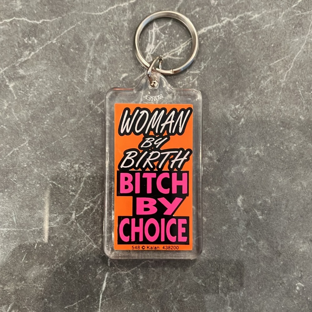 Vintage Keychain women by birth